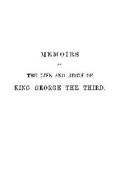 ﻿خاطرات زندگی و سلطنت شاه جورج سوم