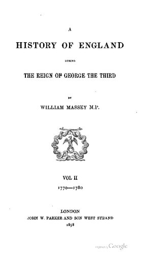 ﻿تاریخ انگلستان در زمان سلطنت شاه جورج سوم / 1770-1780
