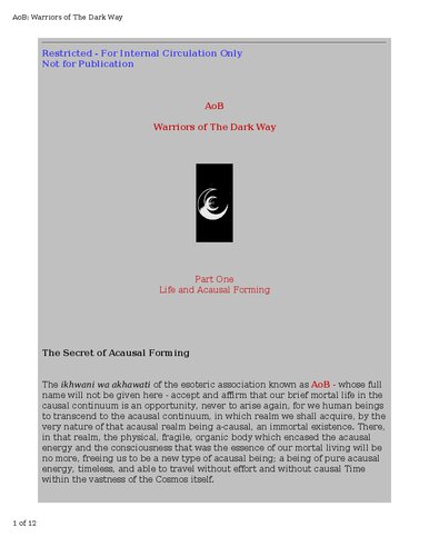 ﻿جنگجویان راه تاریک