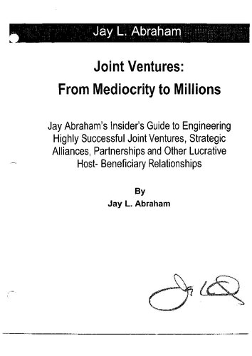 ﻿سرمایه گذاری مشترک: از متوسط ​​تا میلیون ها