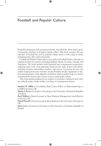 ﻿فوتبال و فرهنگ عامه: آواز خواندن از جایگاه