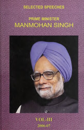 ﻿دکتر مانموهان سینگ: گفتارهای برگزیده (جلد 3 - ژوئن 2006 تا مه 2007)