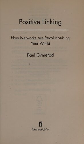 ﻿پیوند مثبت: چگونه شبکه ها می توانند جهان را متحول کنند