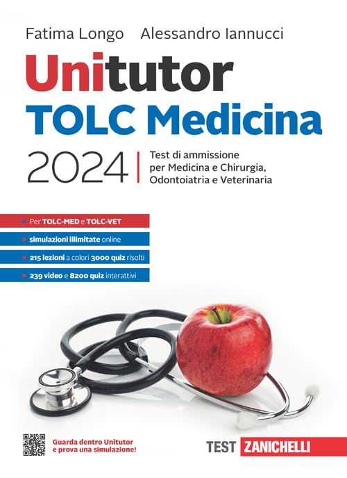﻿Unitutor Tolc Medicine 2024. آزمایش پذیرش پزشکی و جراحی ، دندانپزشکی و دامپزشکی.