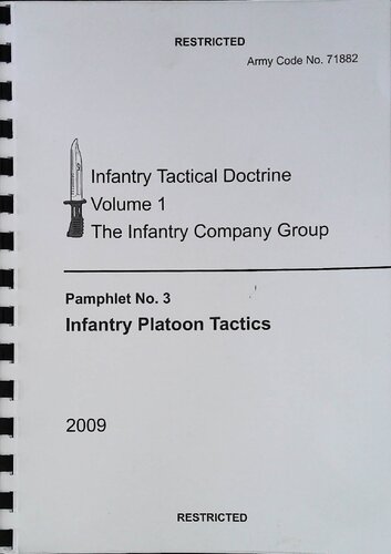 ﻿دکترین تاکتیکی پیاده - جلد 1 - گروه گروهان پیاده - جزوه شماره 3 - تاکتیکهای جوخه پیاده