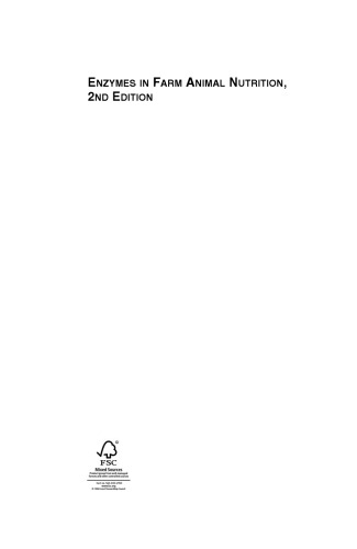 ﻿آنزیم ها در تغذیه حیوانات مزرعه