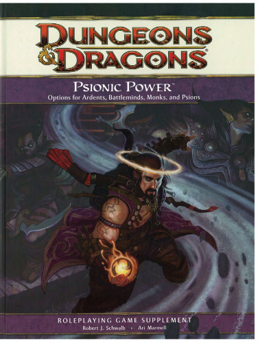 ﻿Psionic Power: نسخه 4 D&D مکمل