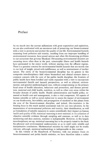 راهنمای آمار 18: آمار زیست محیطی و بهداشت عمومی