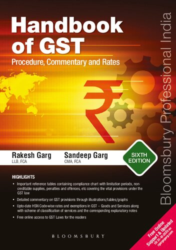 ﻿کتاب راهنمای GST: رویه، تفسیر و نرخ ها