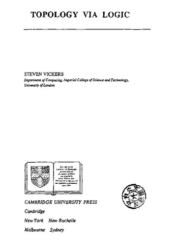 ﻿توپولوژی از طریق منطق