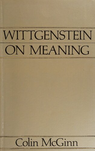 ﻿ویتگنشتاین در معنا: تفسیر و ارزیابی