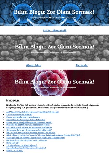 ﻿تحولات علمی از آلزایمر تا زیکا