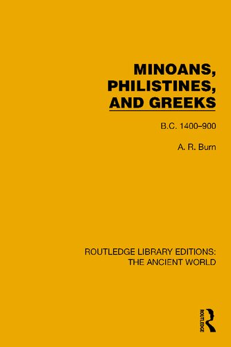 ﻿مینوی ها، فلسطینی ها و یونانیان: پ.م. 1400-900
