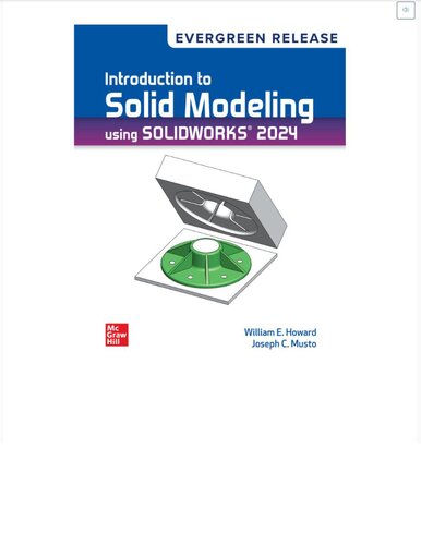 ﻿آشنایی با مدل سازی جامد با استفاده از SolidWorks 2024