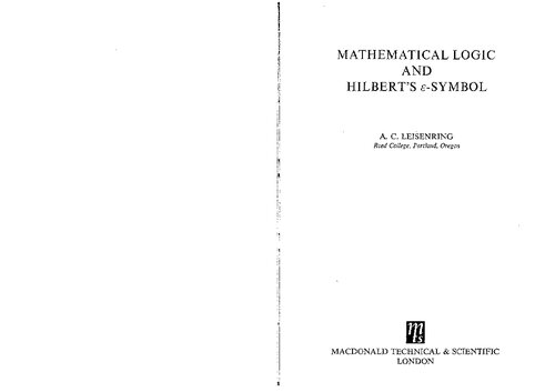 ﻿منطق ریاضی و نماد ε هیلبرت