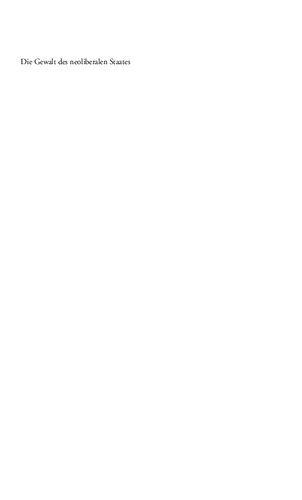 ﻿خشونت دولت نئولیبرال: از دولت رفاه فوردیست تا دولت نظارتی سرکوبگر