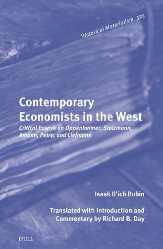 ﻿اقتصاددانان معاصر در غرب: مقالات انتقادی درباره اوپنهایمر، استولزمن، آمون، پتری و لیفمن
