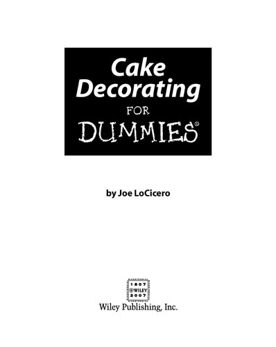 ﻿تزئین کیک برای آدمک ها