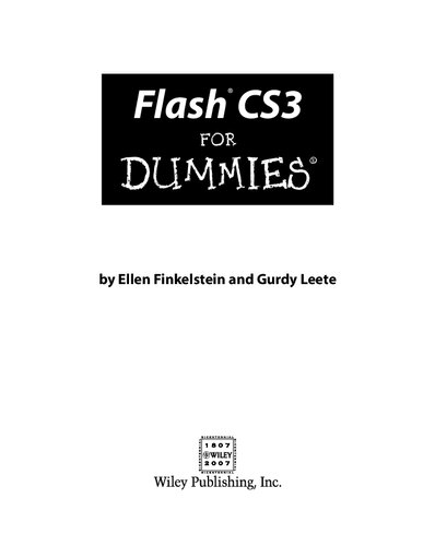 ﻿Flash CS3 برای آدمک ها