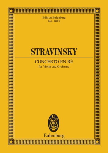 ﻿Concerto en ré: برای ویولن و ارکستر