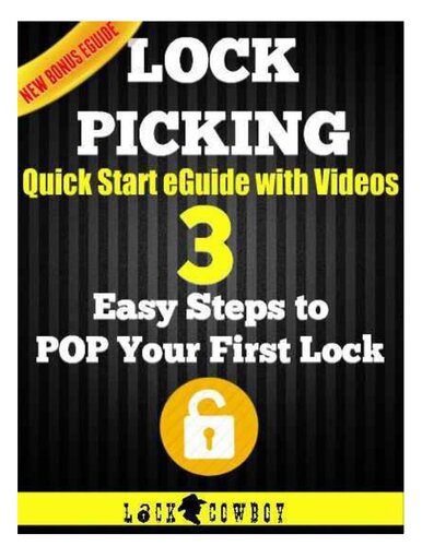 ﻿Lock Picking Quick Start eGuide: 3 مرحله آسان برای POP کردن اولین قفل شما