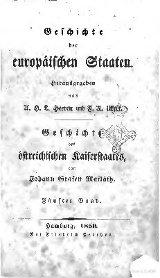﻿تاریخ دولت امپریال اتریش