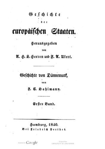 ﻿تاریخچه Dännemark [دانمارک]