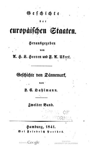 ﻿تاریخچه Dännemark [دانمارک]