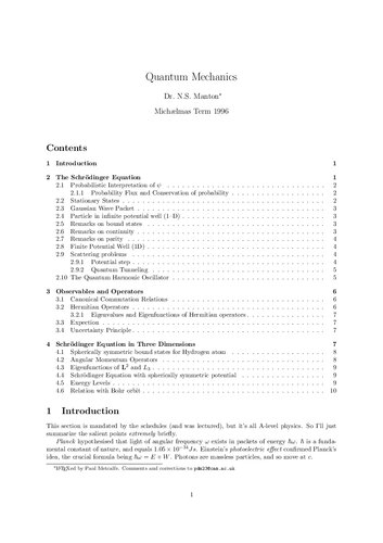 ﻿مکانیک کوانتومی