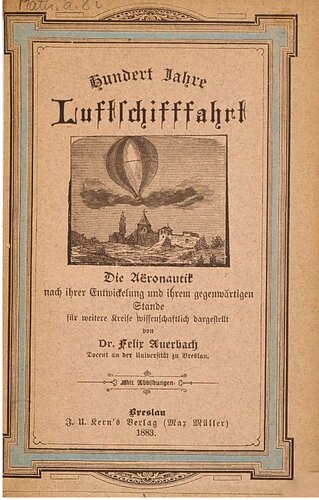 ﻿صد سال سفر با کشتی هوایی. هوانوردی با توجه به پیشرفت و وضعیت فعلی آن به صورت علمی برای محافل گسترده‌تری ارائه می‌شود