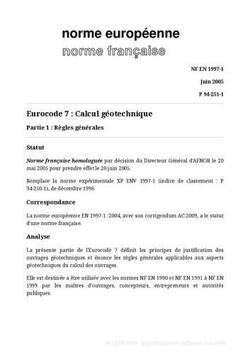 ﻿Eurocode 7: محاسبه ژئوتکنیکی