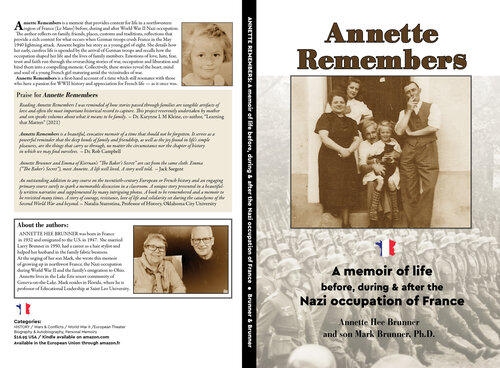 ﻿آنت به یاد می آورد: خاطره ای از زندگی قبل ، حین و بعد از اشغال نازی ها فرانسه