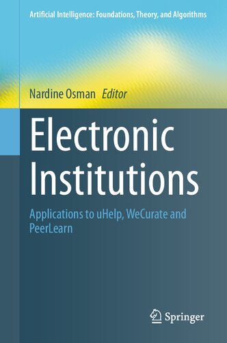 ﻿مؤسسات الکترونیکی: برنامه های کاربردی برای uHelp، WeCurate و PeerLearn