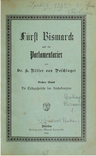 ﻿صحبت های جدول از صدراعظم رایش