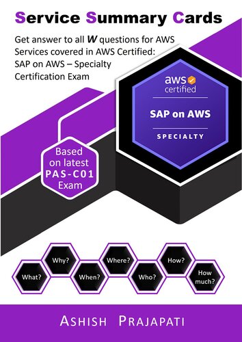 ﻿گواهینامه AWS: SAP در AWS - گواهی تخصصی - کارت‌های خلاصه خدمات: پاسخ به تمام سؤالات W برای سرویس‌های AWS تحت پوشش AWS دارای گواهینامه: SAP ... آزمون PAS-C01 (کارت‌های خلاصه خدمات AWS)