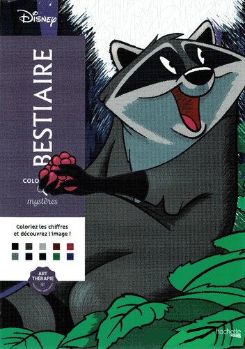 ﻿صفحات رنگ آمیزی اسرار دیزنی - Bestiary