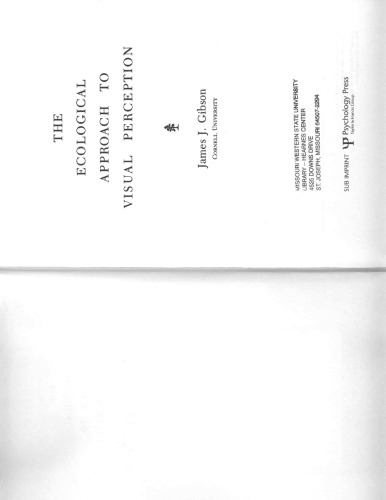 رویکرد زیست محیطی به ادراک بصری است