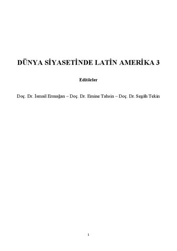 ﻿آمریکای لاتین در سیاست جهانی -3