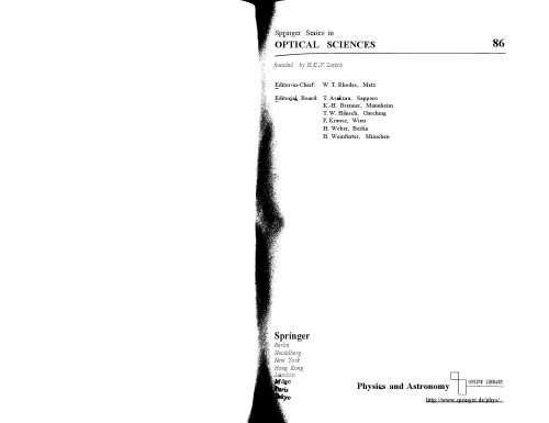 ﻿پیشرفت در نانو الکترو اپتیک: مبانی و نظریه اپتیک میدان نزدیک: ج 1 (سری Springer در علوم نوری)