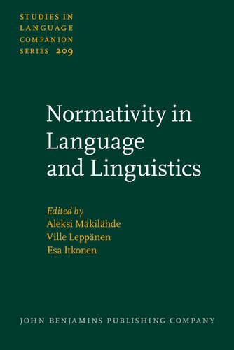 ﻿هنجارگرایی در زبان و زبانشناسی