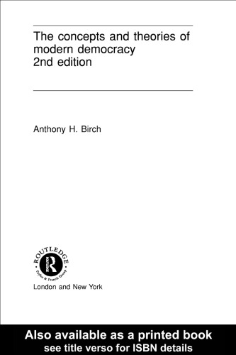 ﻿مفاهیم و نظریه های دموکراسی مدرن