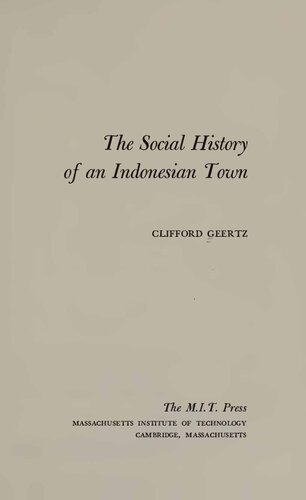 ﻿تاریخ اجتماعی یک شهر اندونزی