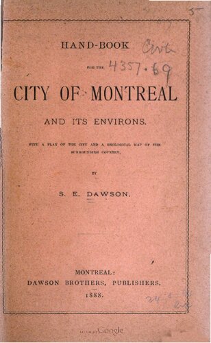 ﻿کتاب دستی برای شهر مونترال و اطراف آن
