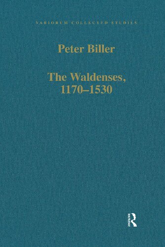 ﻿والدنزها، 1170-1530: بین نظم مذهبی و کلیسا (مطالعات گردآوری شده Variorum)
