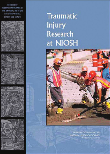 ﻿تحقیقات آسیب تروماتیک در NIOSH