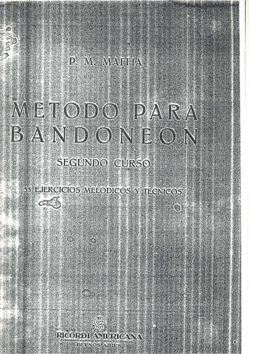 ﻿روش Bandoneon. سال دوم