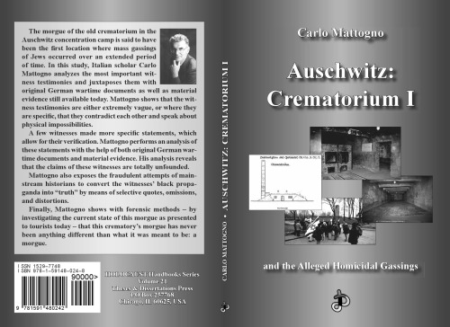 آشویتس: Crematorium I و ادعاهای ناشی از آدم کشی