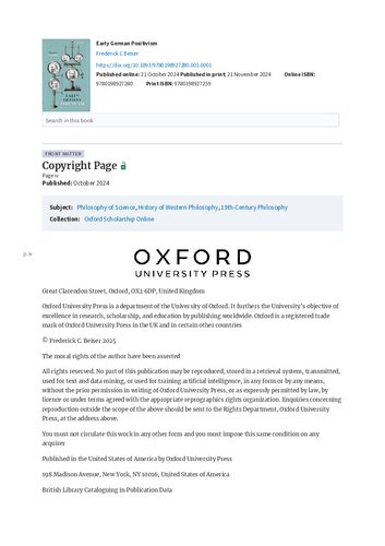 ﻿پوزیتیویسم اولیه آلمان