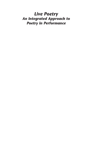 ﻿شعر زنده: یک رویکرد یکپارچه برای شعر در عملکرد