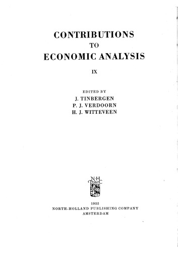 ﻿یک الگوی اقتصاد سنجی ایالات متحده ، 1952-1929